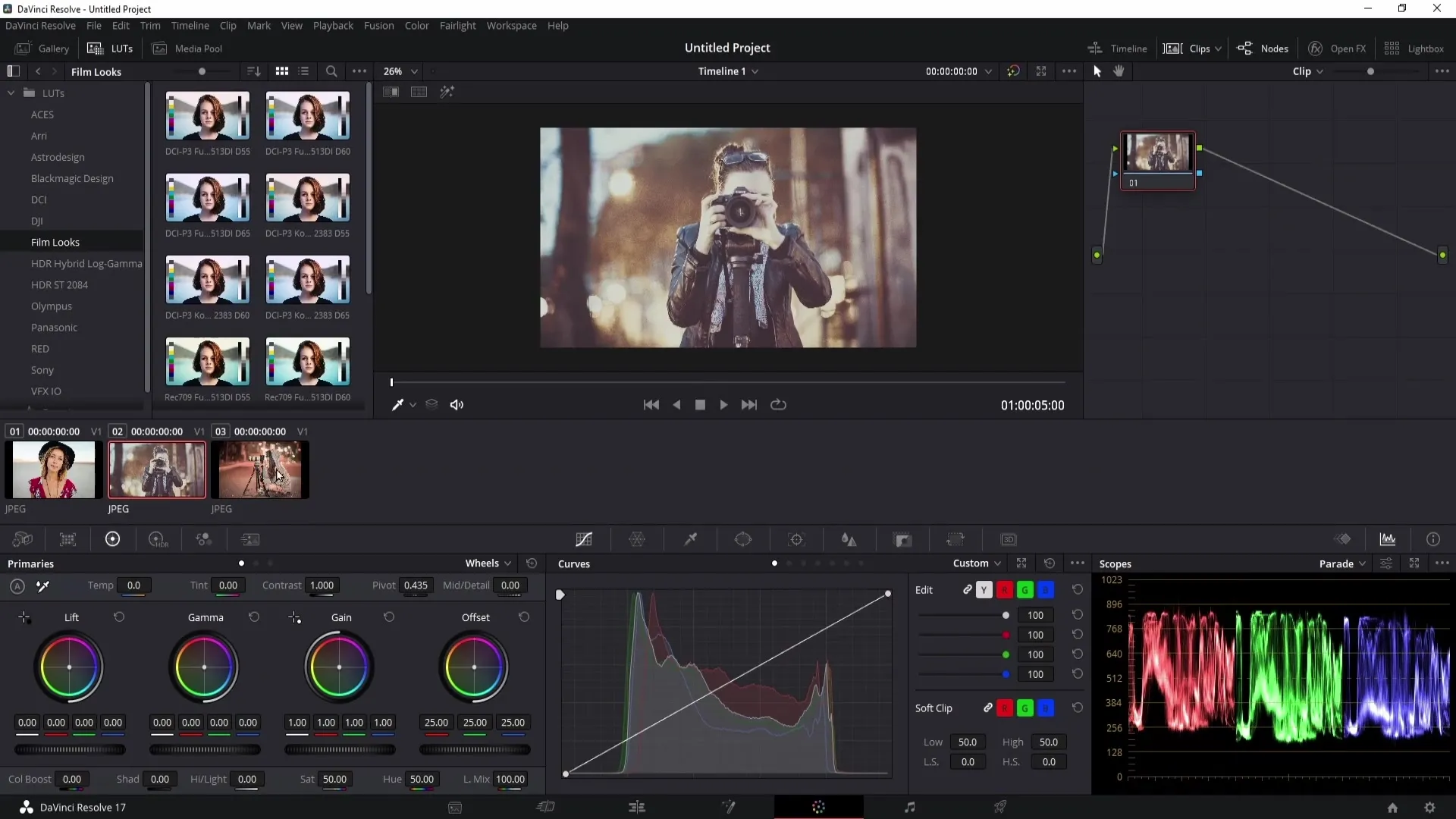 Menerapkan Grading Warna di DaVinci Resolve dengan Efisien