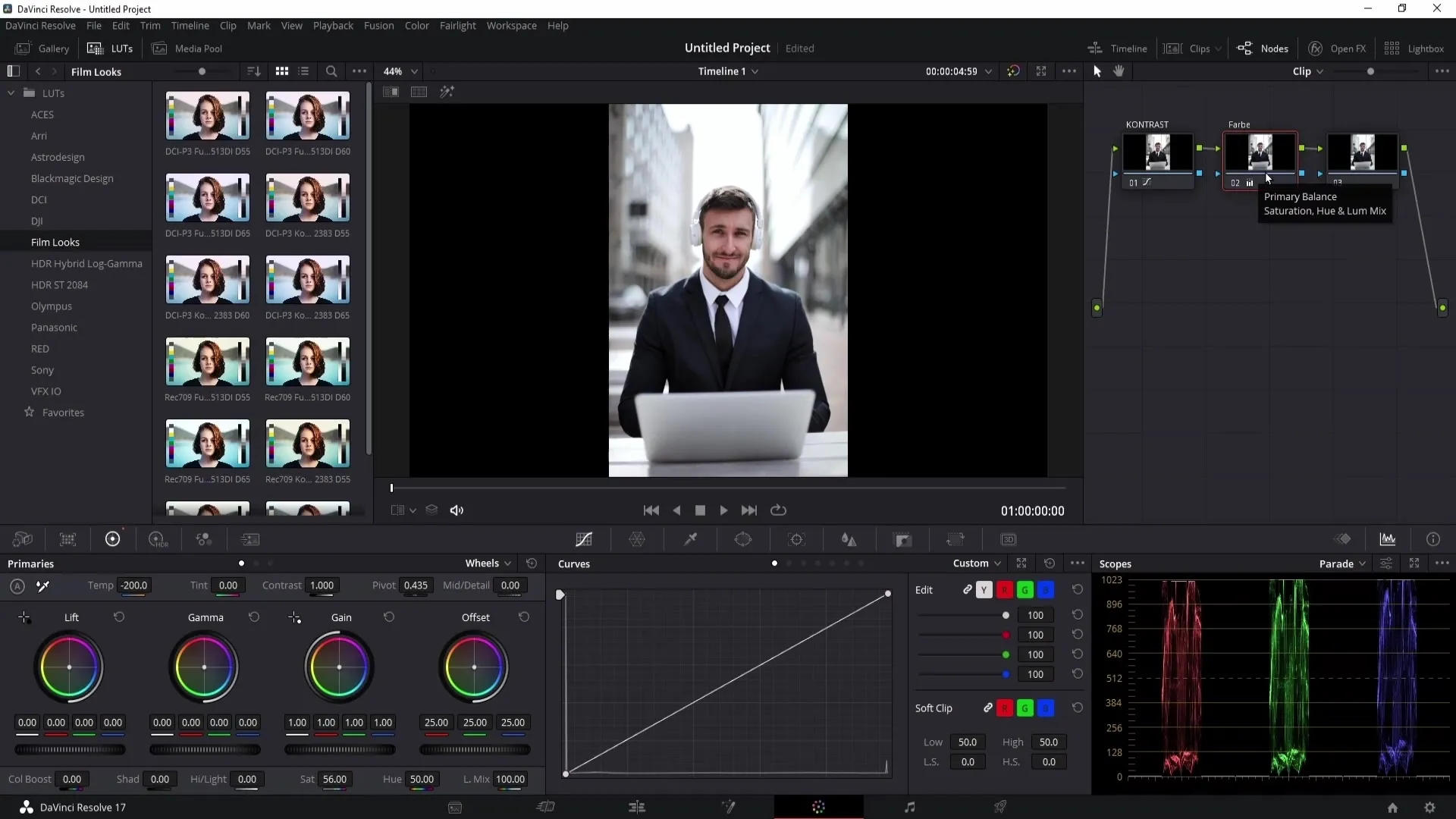 DaVinci Resolve: Importer et appliquer des LUTs - Un guide complet