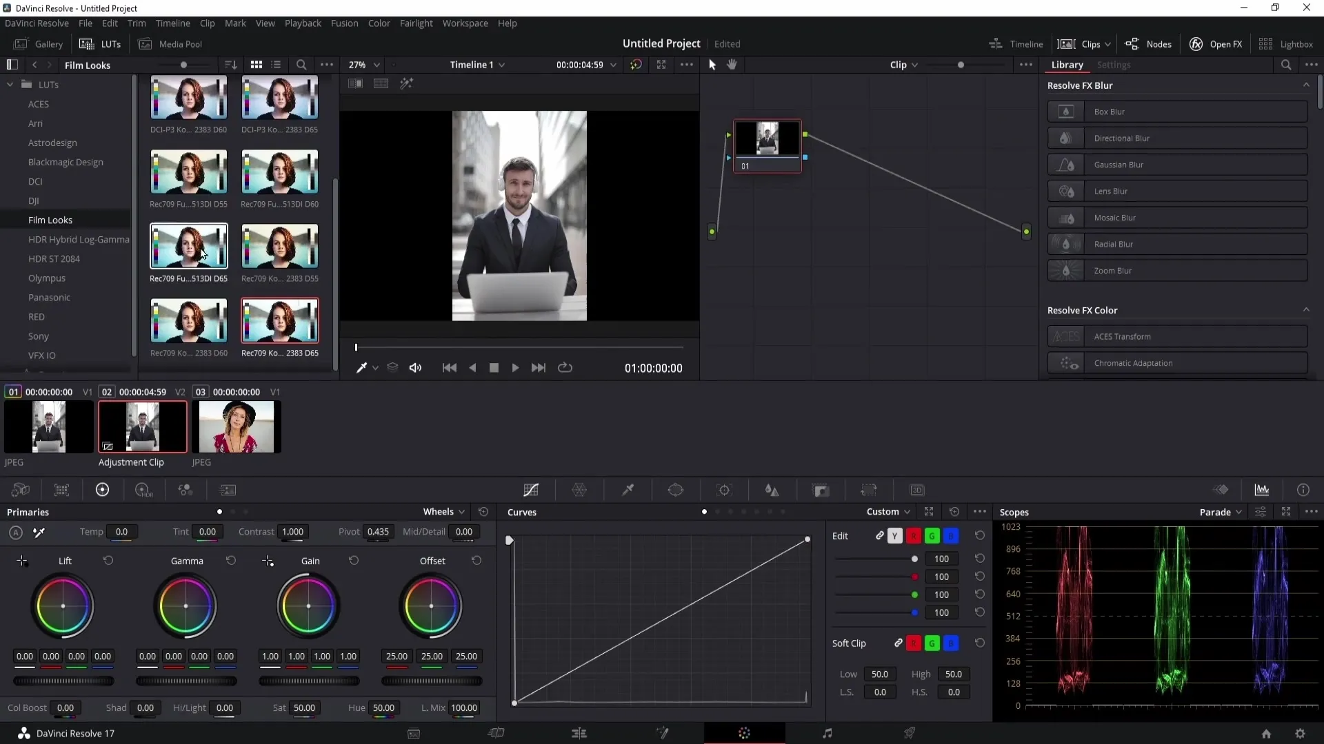 DaVinci Resolve: Importer et appliquer des LUTs - Un guide complet