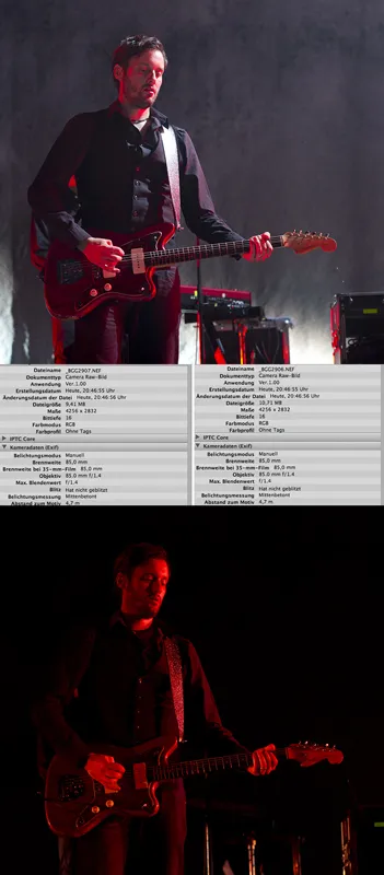 Concert photography - Part 03: Special features of concert photography