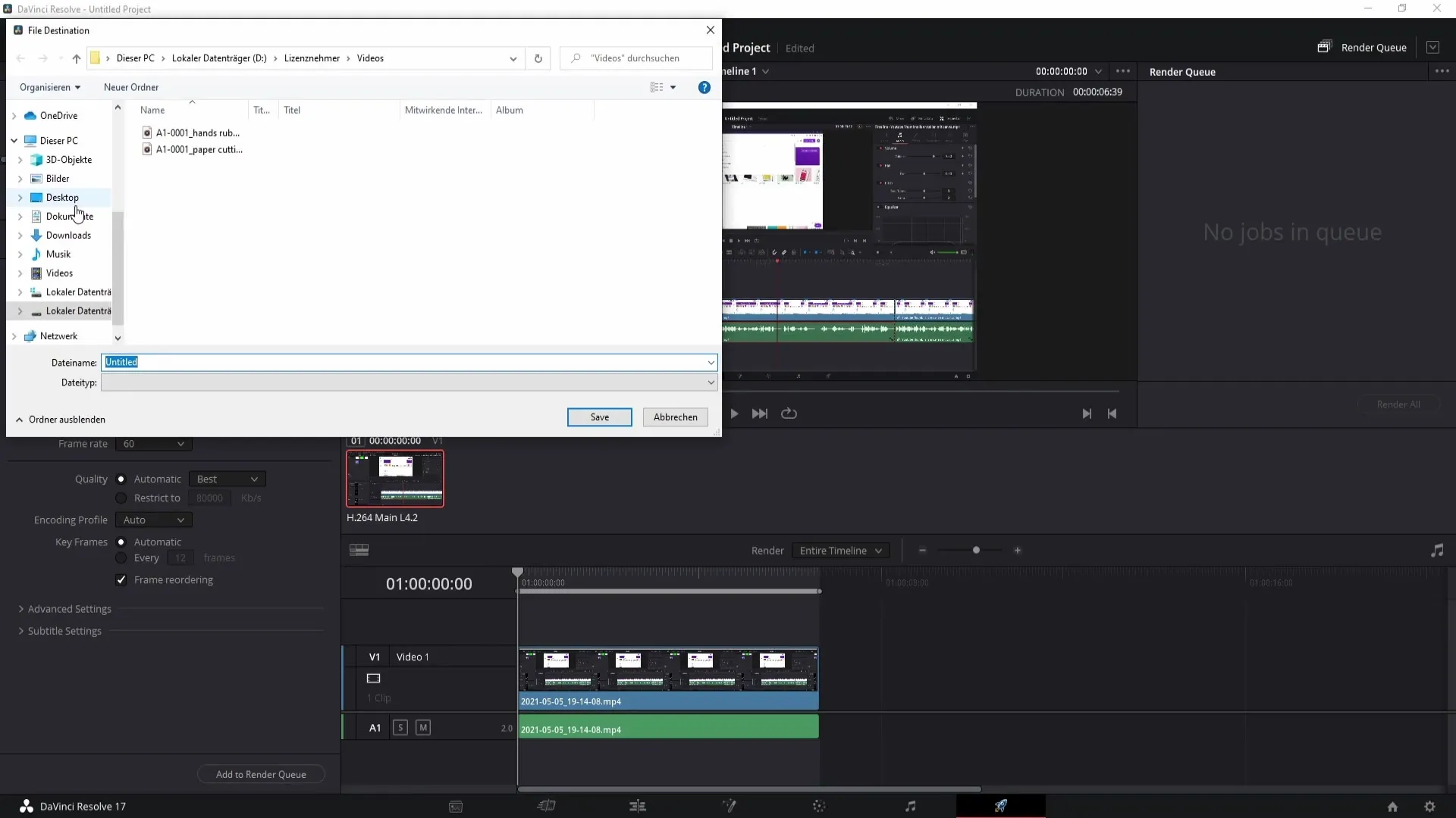 DaVinci Resolve: Exporting video made easy