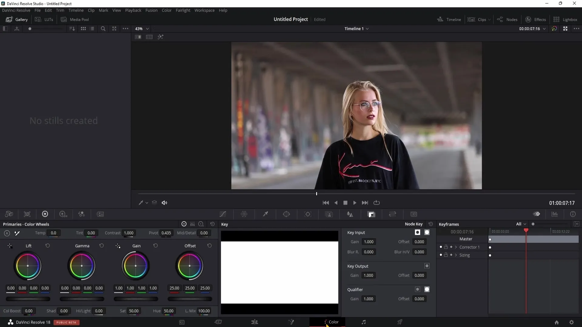 Steps for exporting an image in DaVinci Resolve