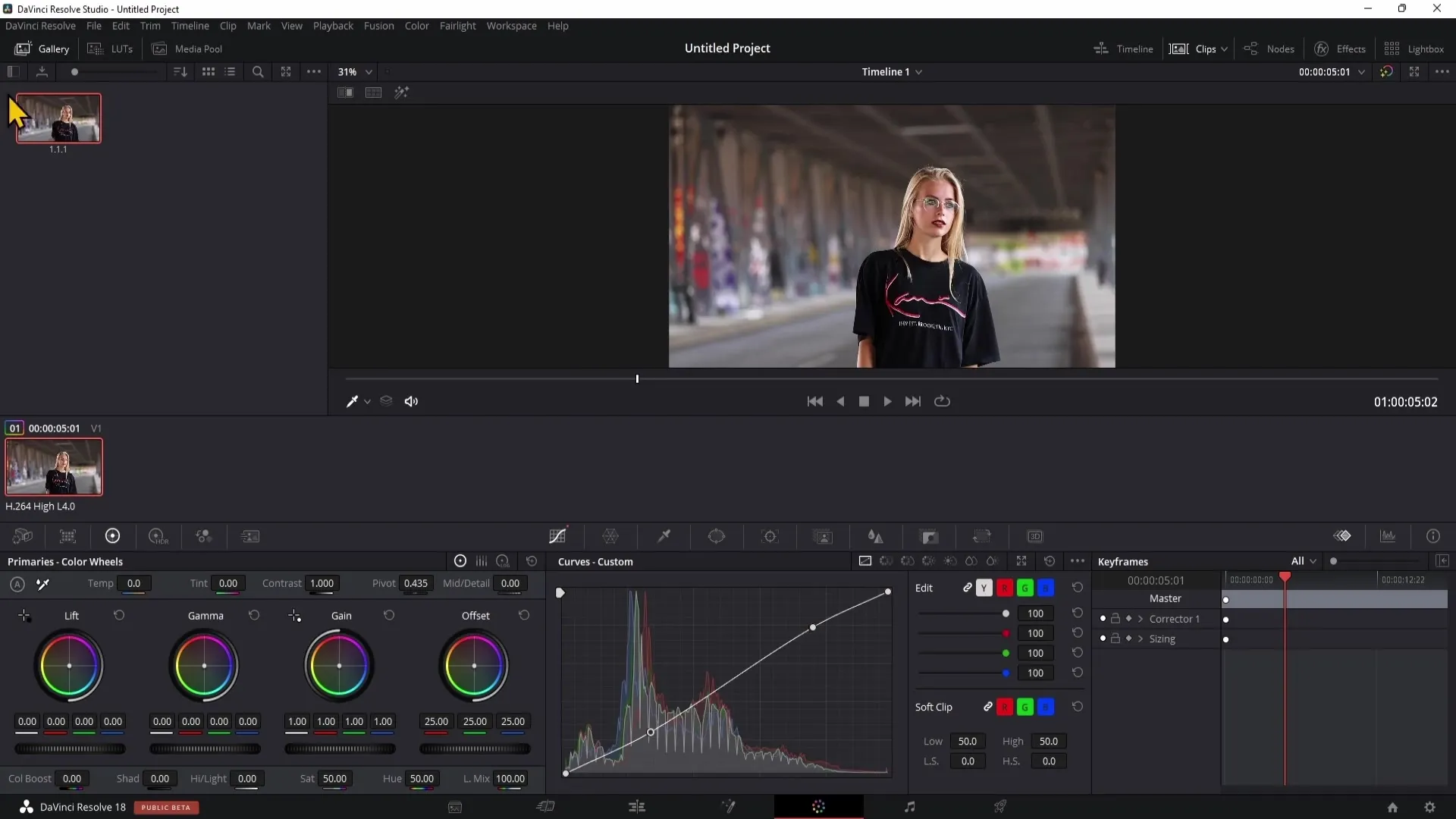 Schritte zum Bildexport in DaVinci Resolve