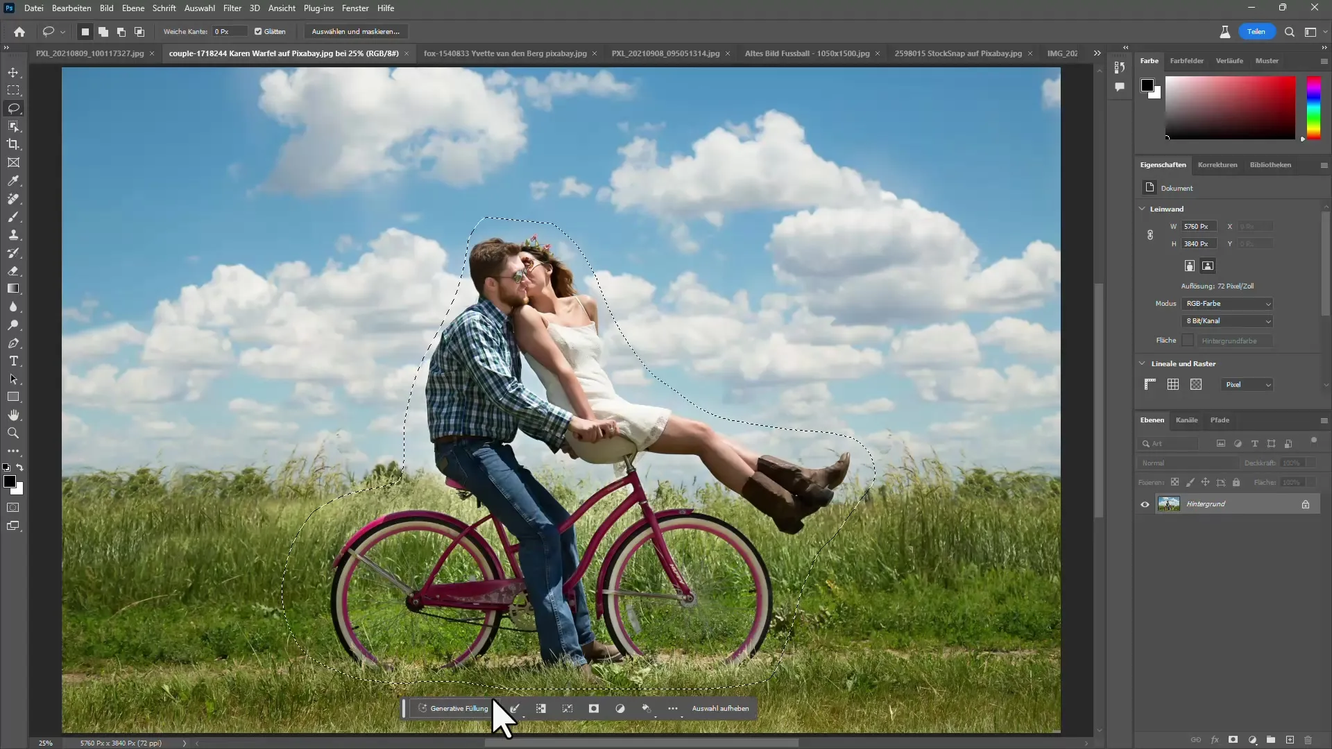 Retirer et remplacer : Traitement d'image assisté par IA facile dans Photoshop