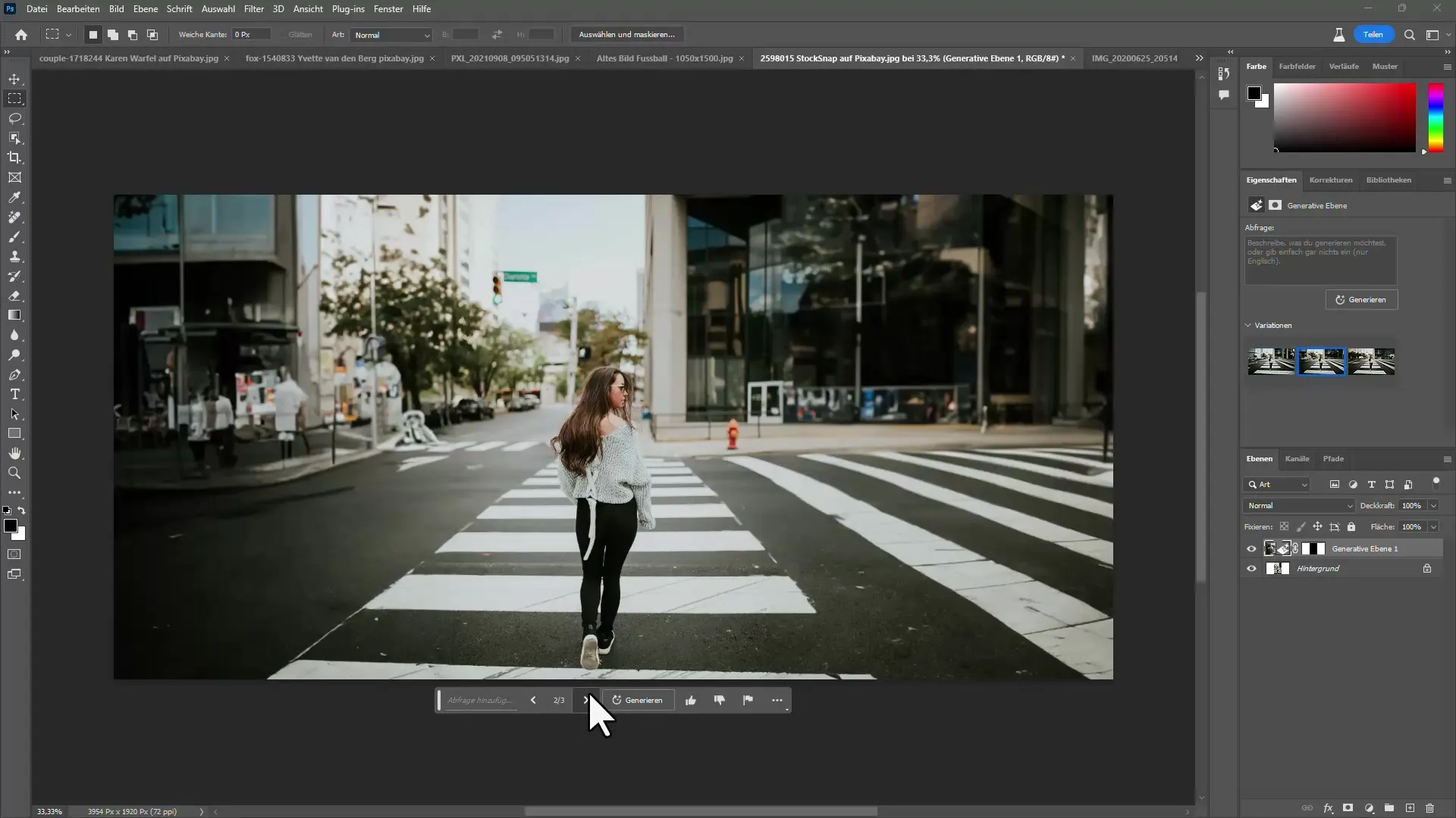 Retirez et remplacez : édition d'images assistée par l'IA dans Photoshop simplifiée