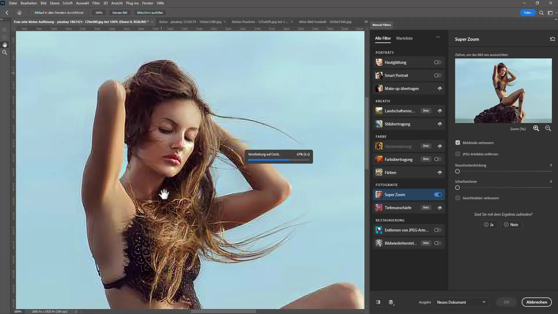 Photoshop ile resim büyütme için optimal teknikler