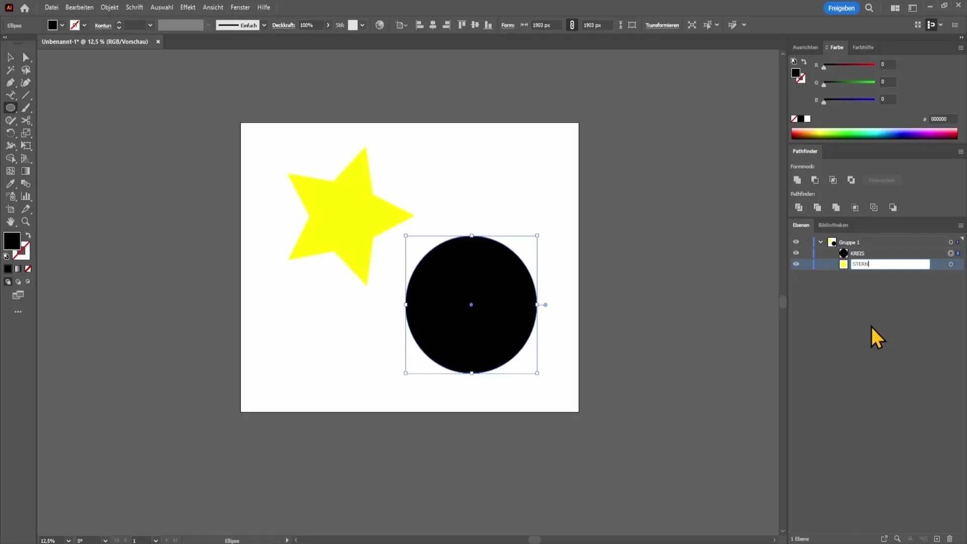 Efficient work with layers in Adobe Illustrator