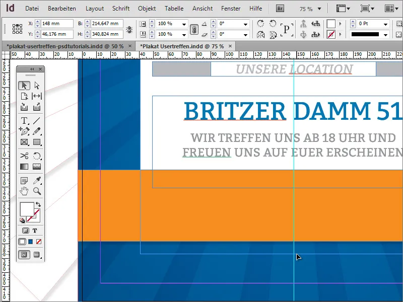 Création d'affiche dans Adobe InDesign - Partie 3 : Insérer du texte