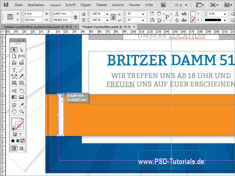 Création d'affiche sur Adobe InDesign - Partie 3 : Insérer du texte.