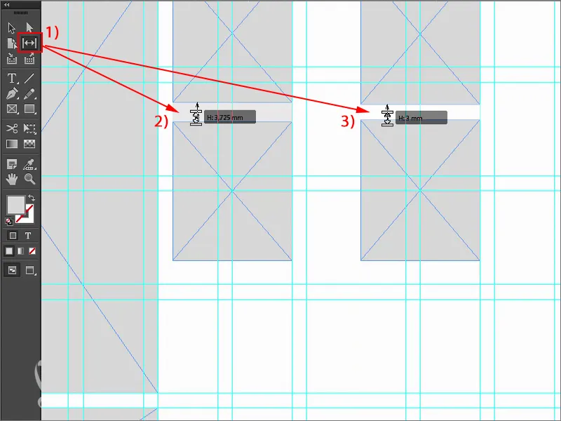 Folder i A5-størrelse - stående format med 4 sider design og tryk Del 1