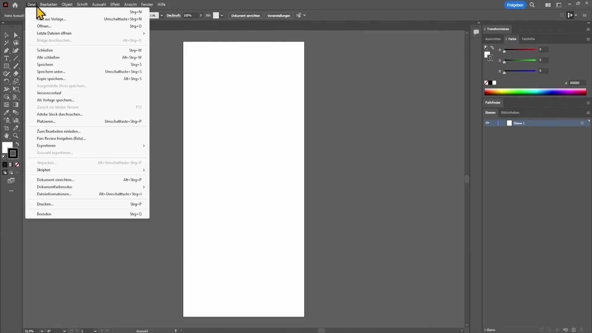 Eksport PDF di Adobe Illustrator: Petunjuk langkah demi langkah