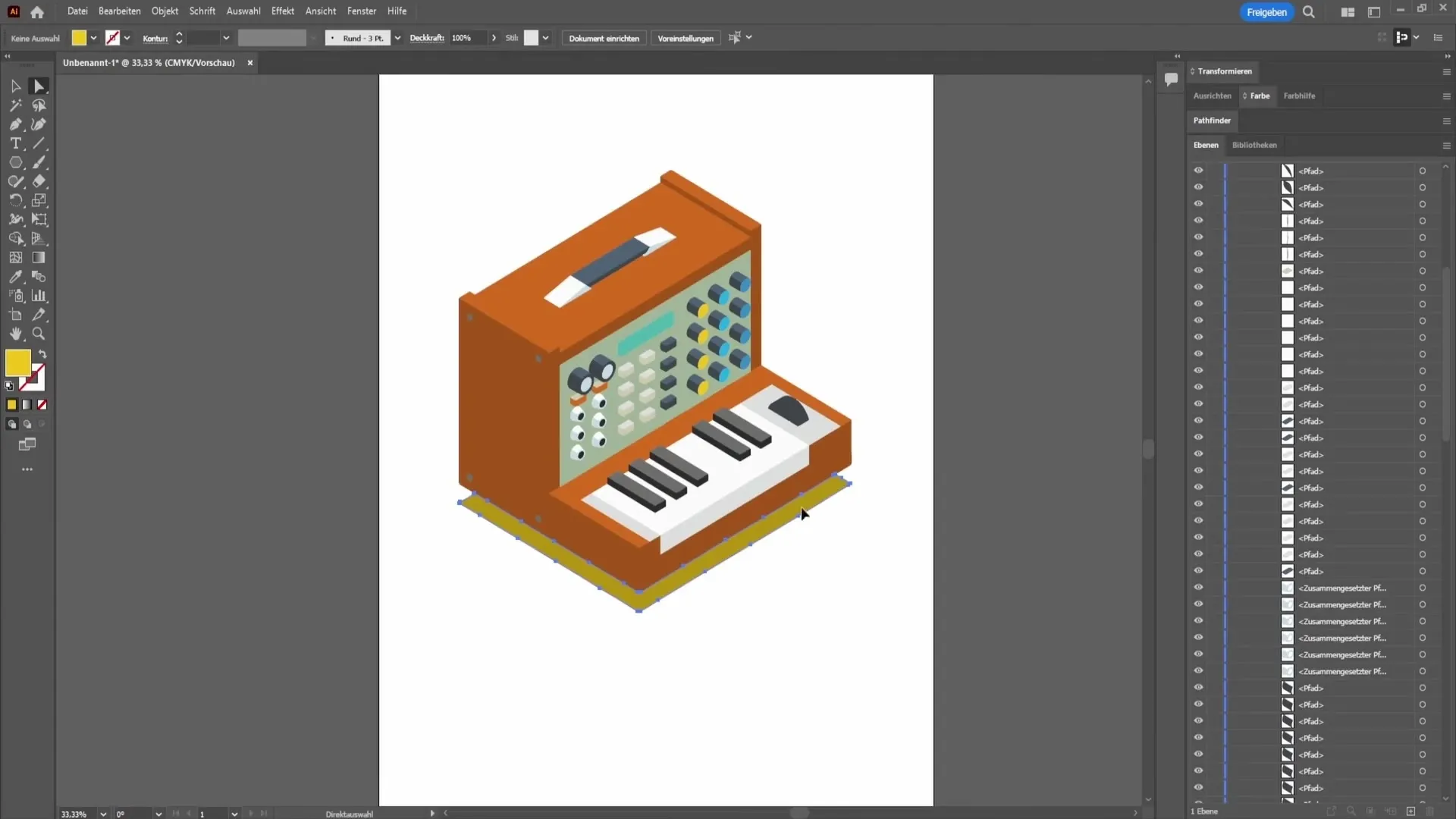 Membuat file vektor di Adobe Illustrator - Panduan Langkah demi Langkah