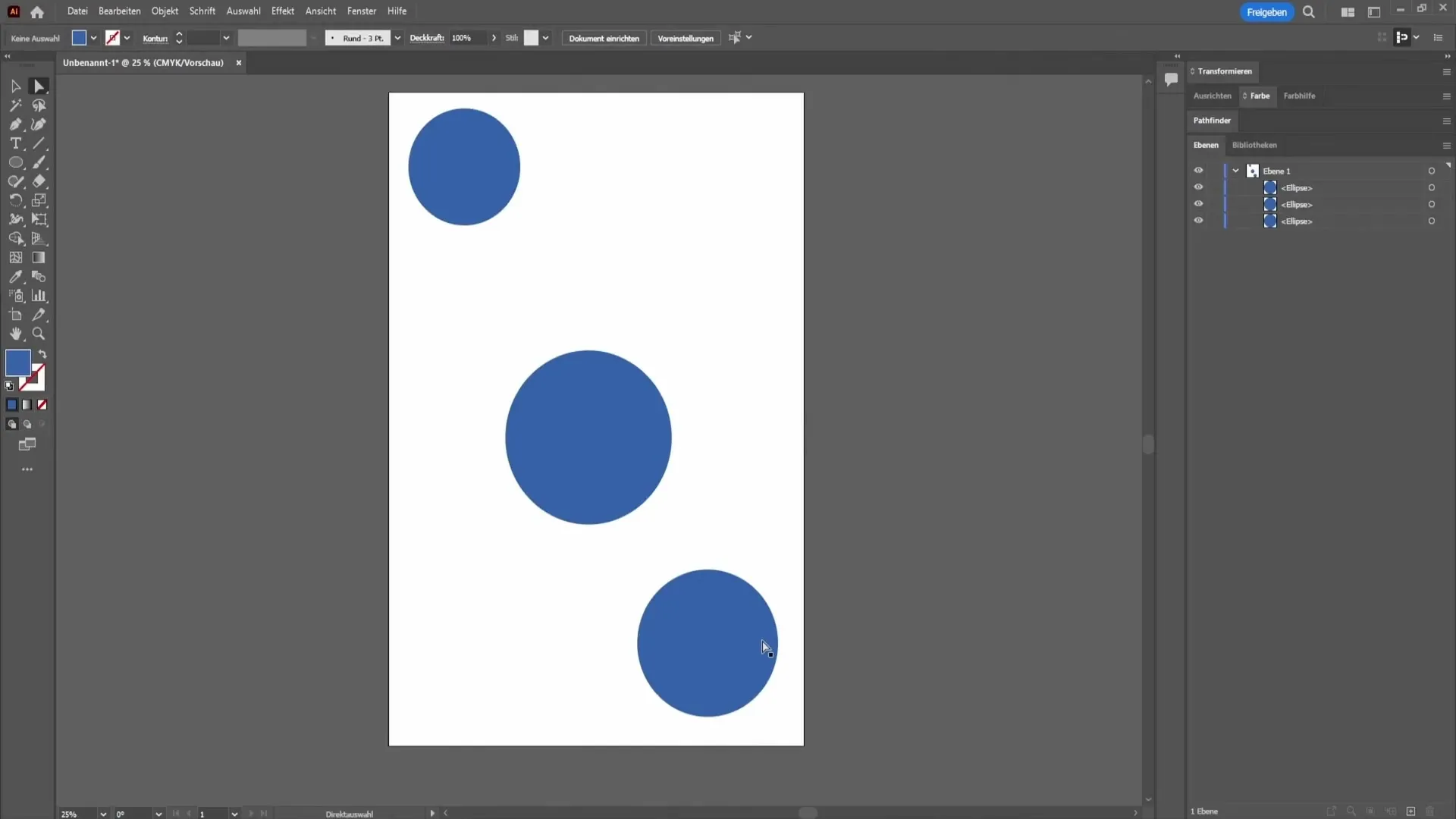 Efektivní zarovnání a rozmístění objektů v programu Adobe Illustrator