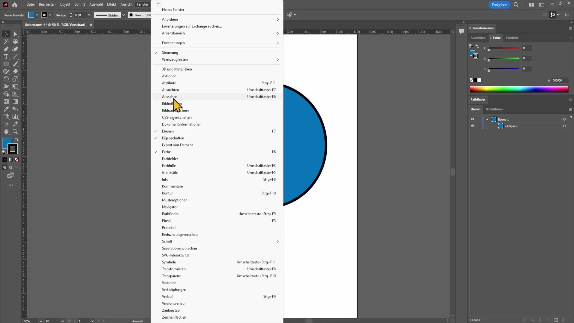 Membuat kontur dengan mudah di Adobe Illustrator