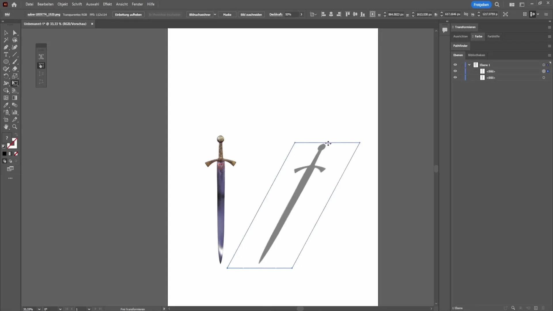 Vytvořit realistické stíny v programu Adobe Illustrator