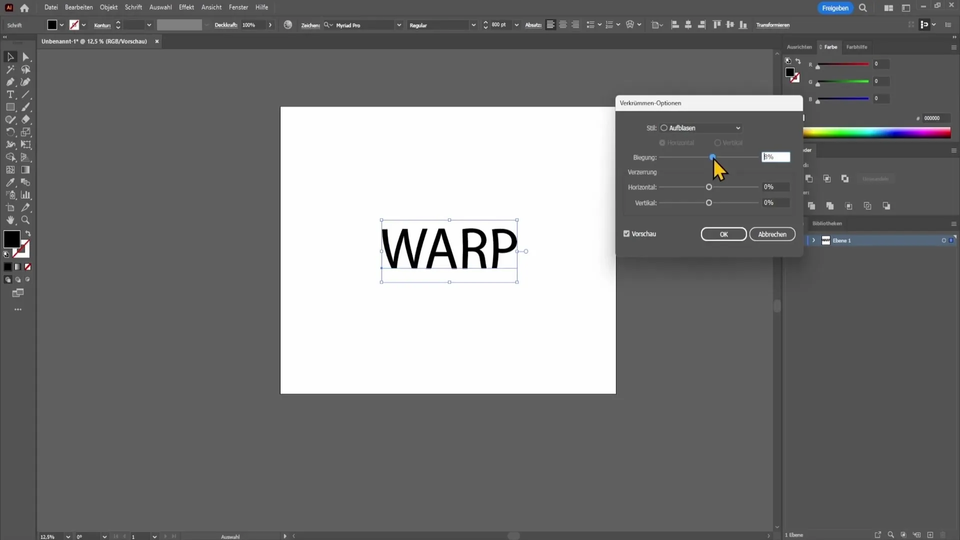 Creative typography: Bending text in Adobe Illustrator