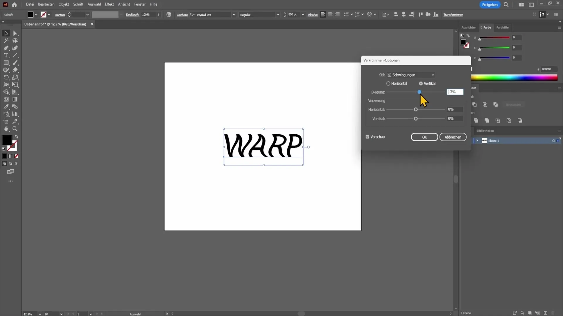 Creative Text Design: Warping Text in Adobe Illustrator