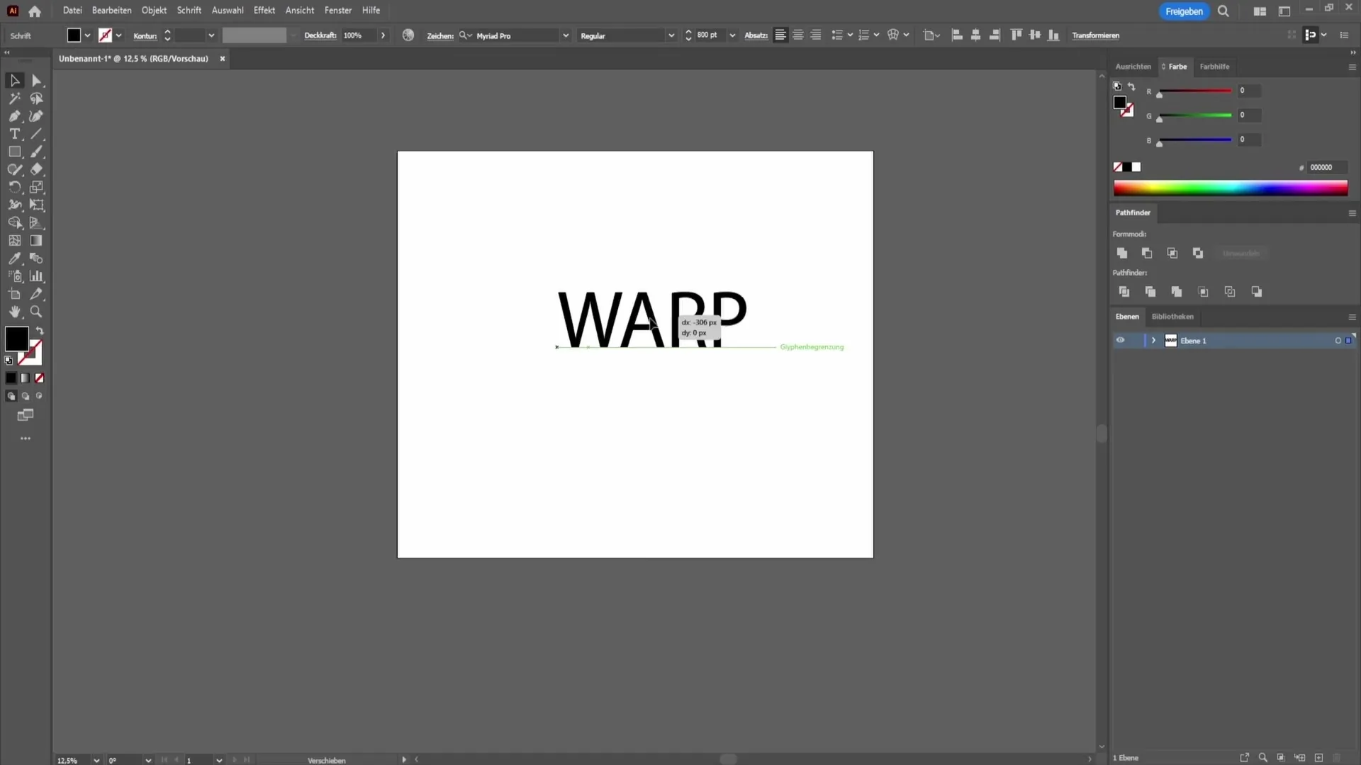 Creative typography: Bending text in Adobe Illustrator