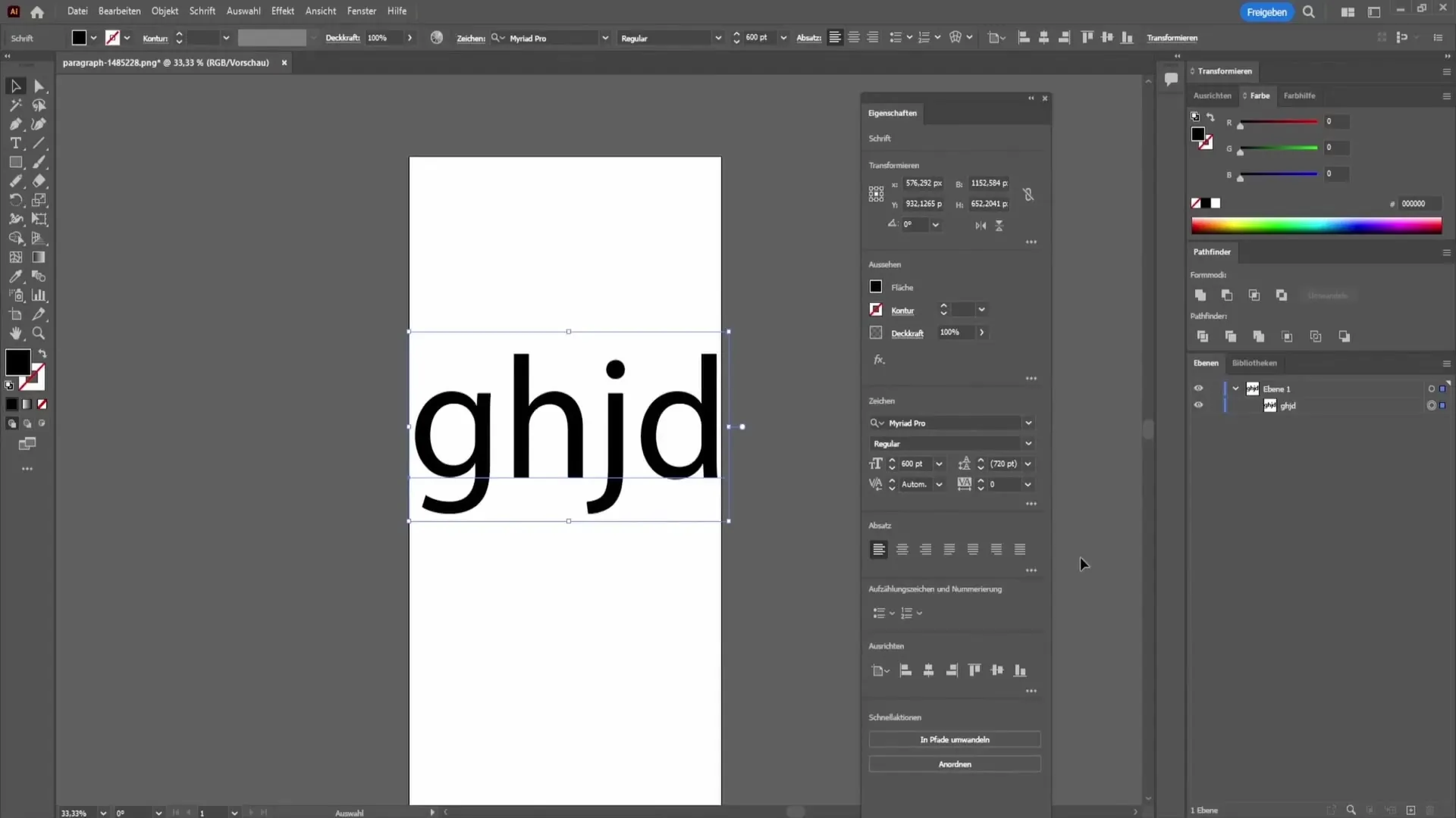 Underline text in Adobe Illustrator - This is how it's done!