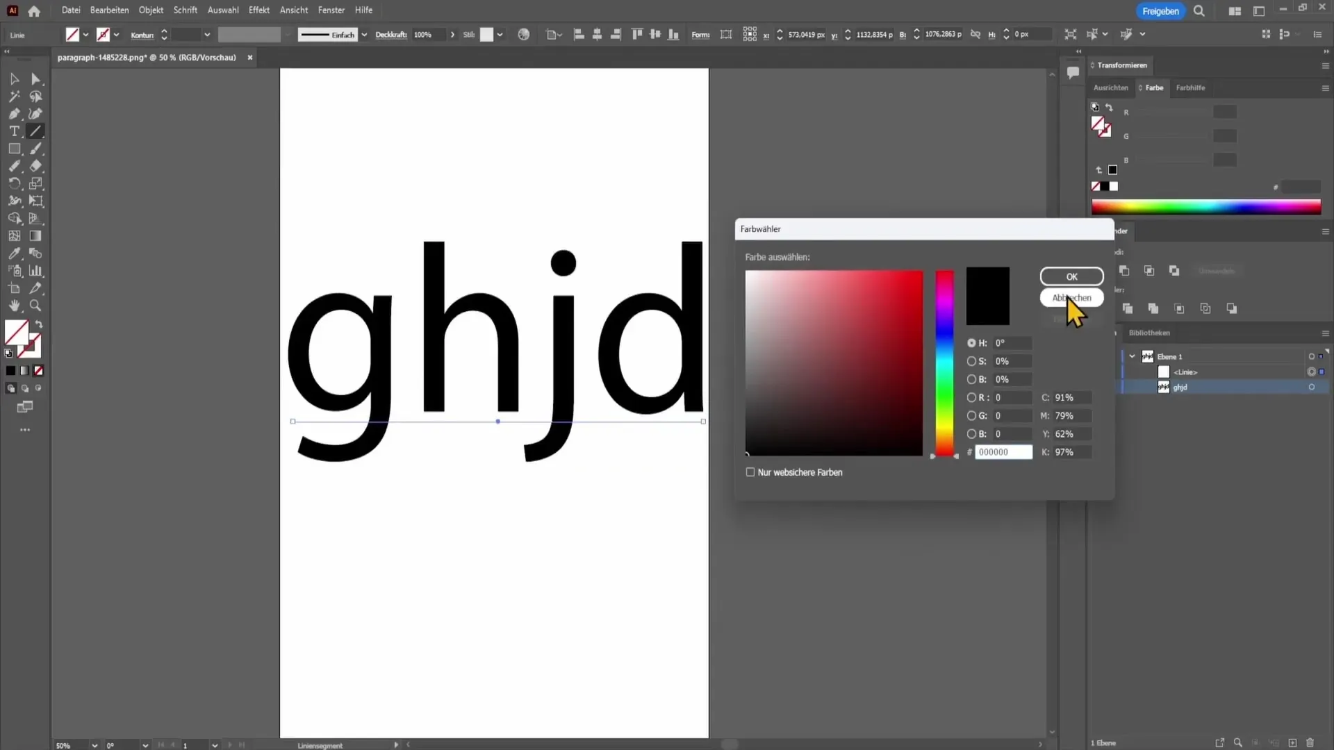 Souligner du texte dans Adobe Illustrator - Voici comment faire !