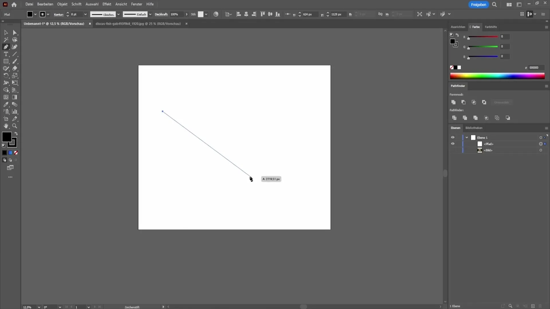 Profesjonalne rysowanie narzędziem ołówka w programie Adobe Illustrator