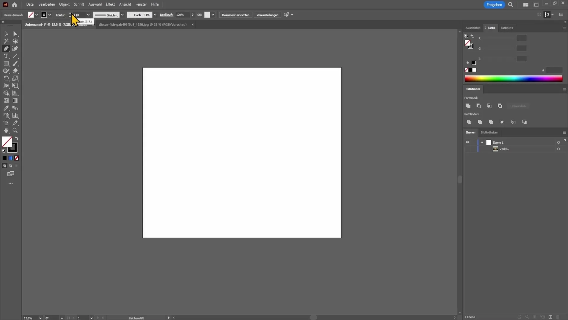 Menggambar profesional dengan alat pena di Adobe Illustrator