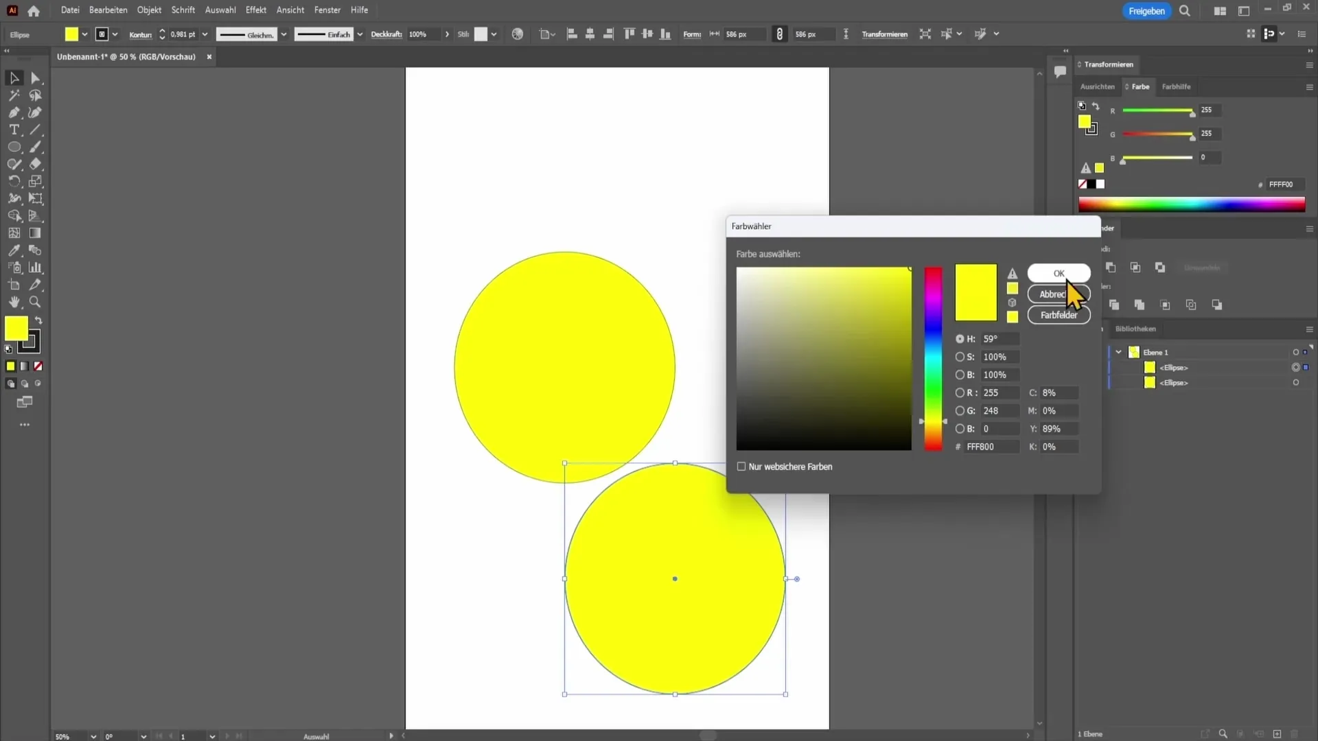 Membuat bentuk secara efektif di Adobe Illustrator