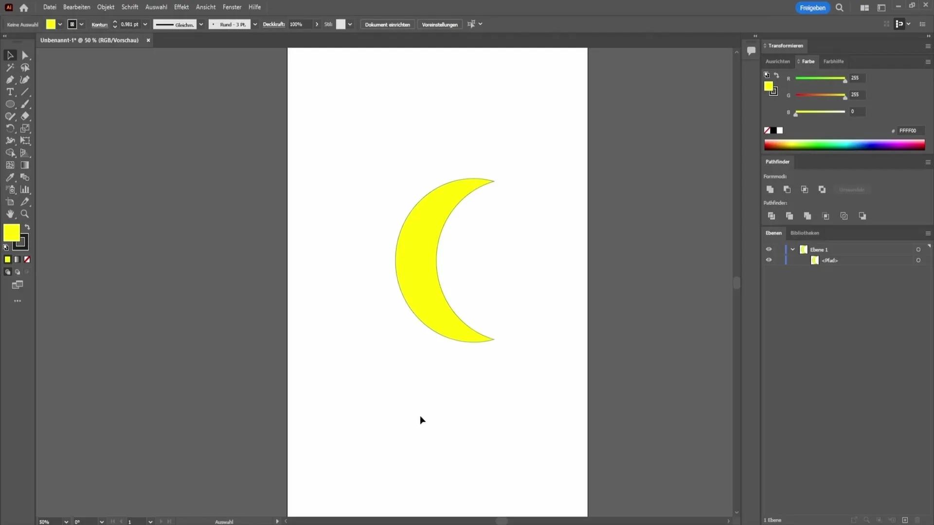 Creating shapes in Adobe Illustrator efficiently