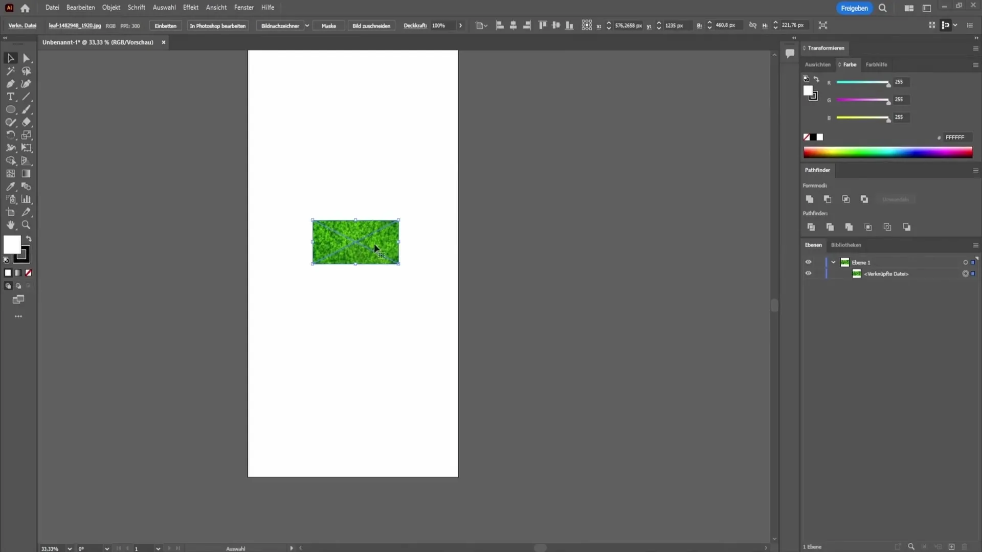 Panduan langkah demi langkah untuk menyisipkan gambar ke dalam bentuk di Adobe Illustrator