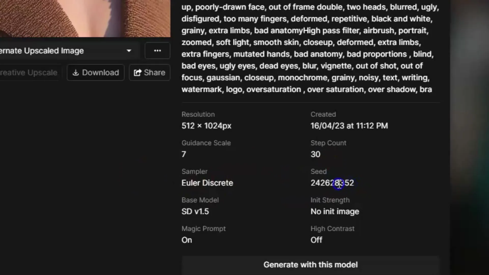 The Seed in Stable Diffusion: How to generate images with great similarity