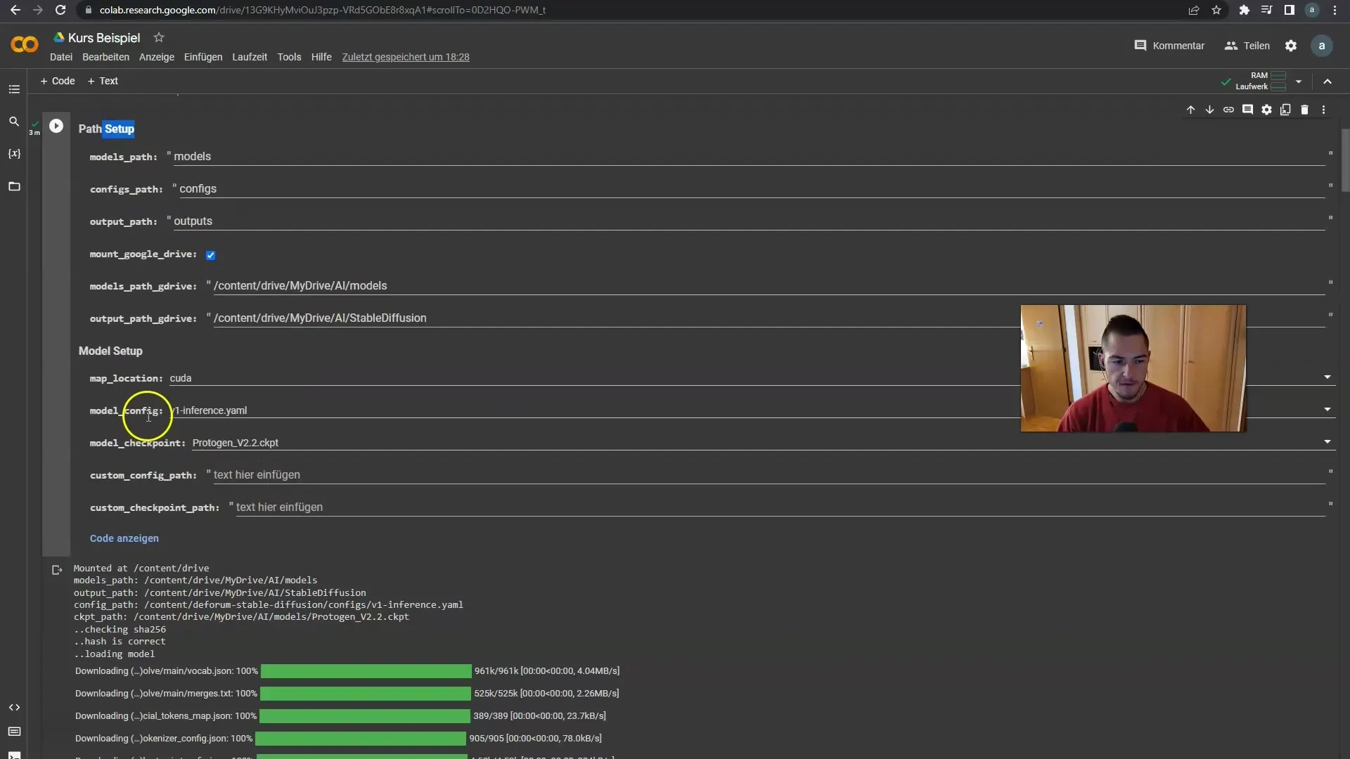 Deforum Stable Diffusion: Yollar - Videolarım, resimlerim ve modellerim nerede?