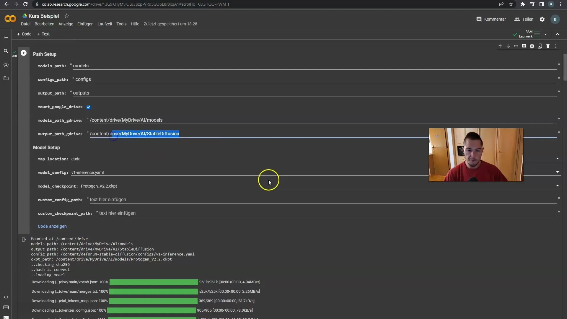 Deforum Stable Diffusion: Die Pfade – Wo sind meine Videos, Bilder und Modelle?