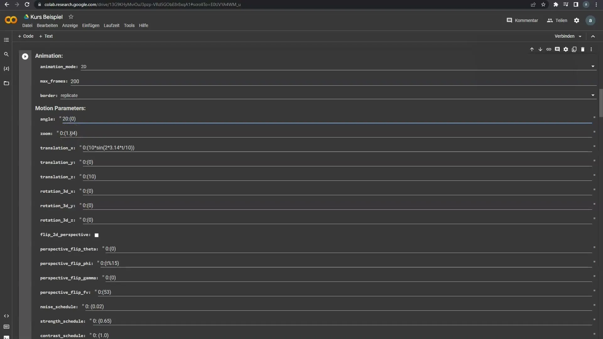 Animations, angles, and zoom in Deforum Stable Diffusion - A comprehensive guide