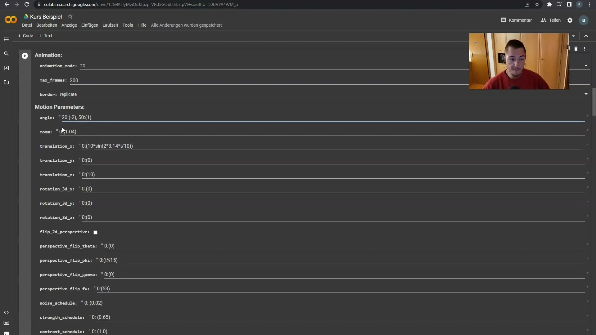 Animationen, Winkel und Zoom in Deforum Stable Diffusion – Eine umfassende Anleitung