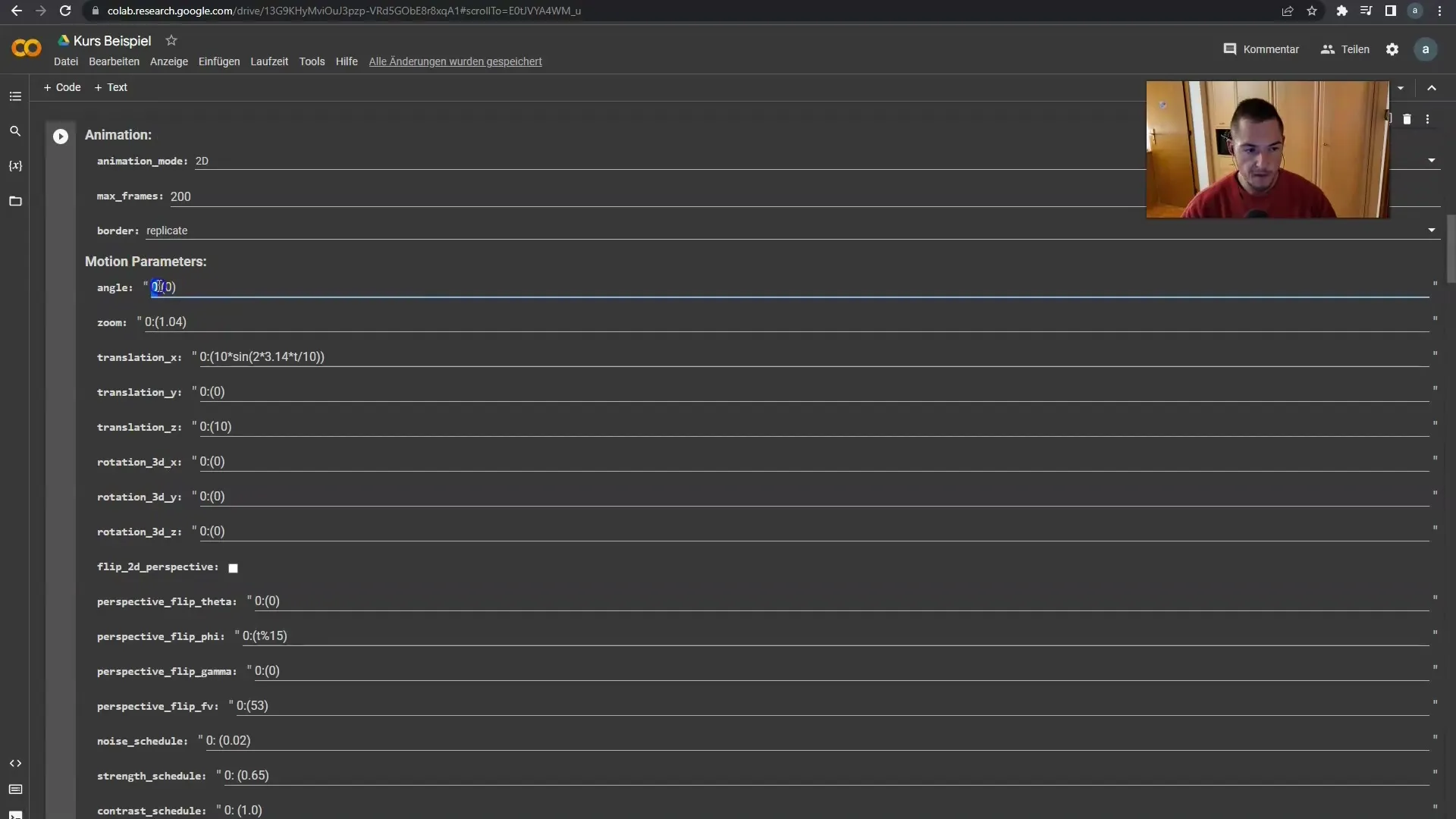 Animationen, Winkel und Zoom in Deforum Stable Diffusion – Eine umfassende Anleitung