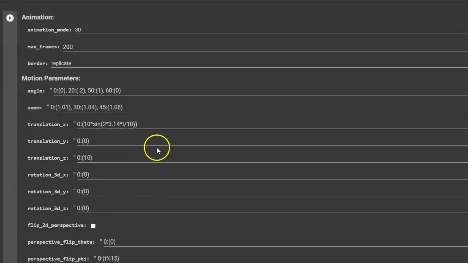 Deforum Stable Diffusion: Understanding the formulas for the axes - a step-by-step guide