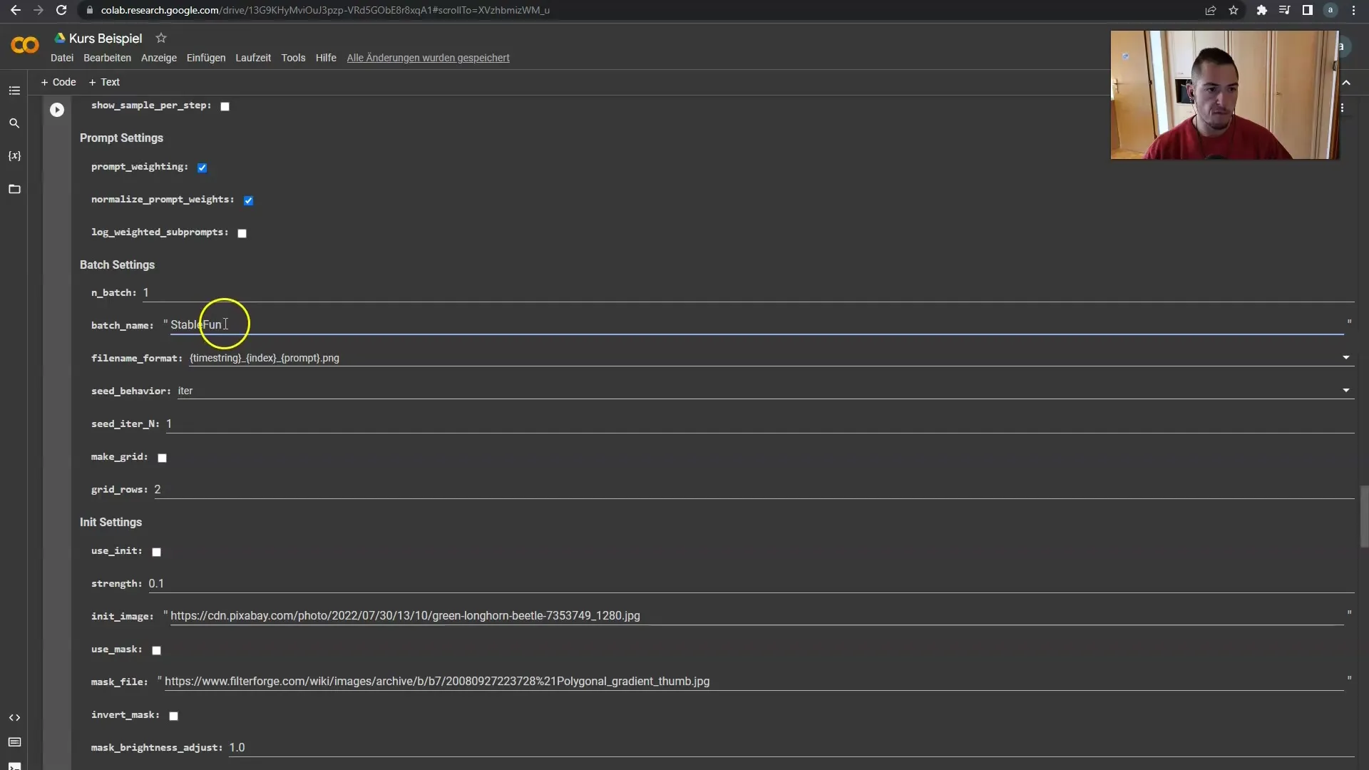 Deforum Stable Diffusion: Effective use of Prompt and Batch Settings