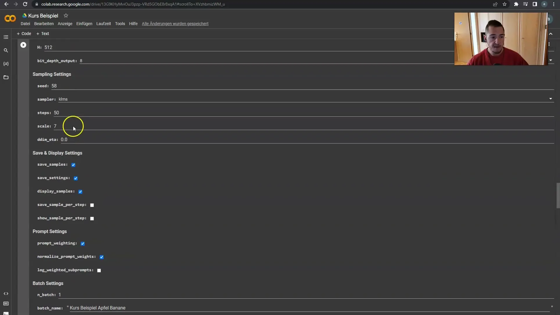 Deforum Stable Diffusion: Effective use of prompt and batch settings