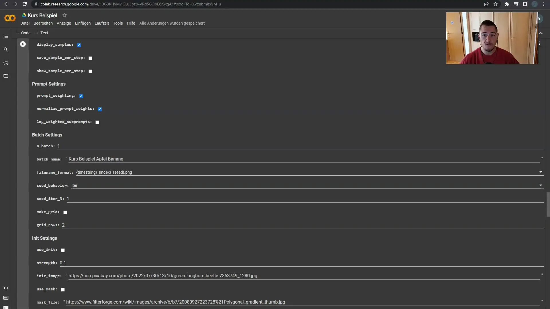 Deforum Stable Diffusion: Effektive Nutzung von Prompt und Batch Settings