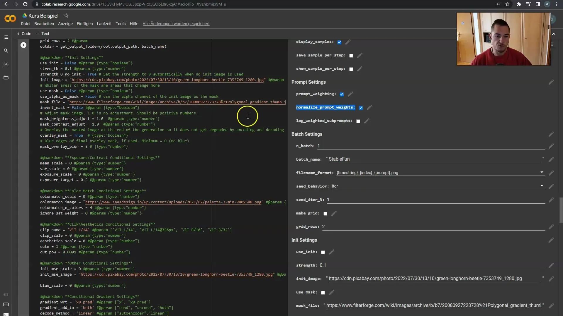 Deforum Stable Diffusion: Effektive Nutzung von Prompt und Batch Settings