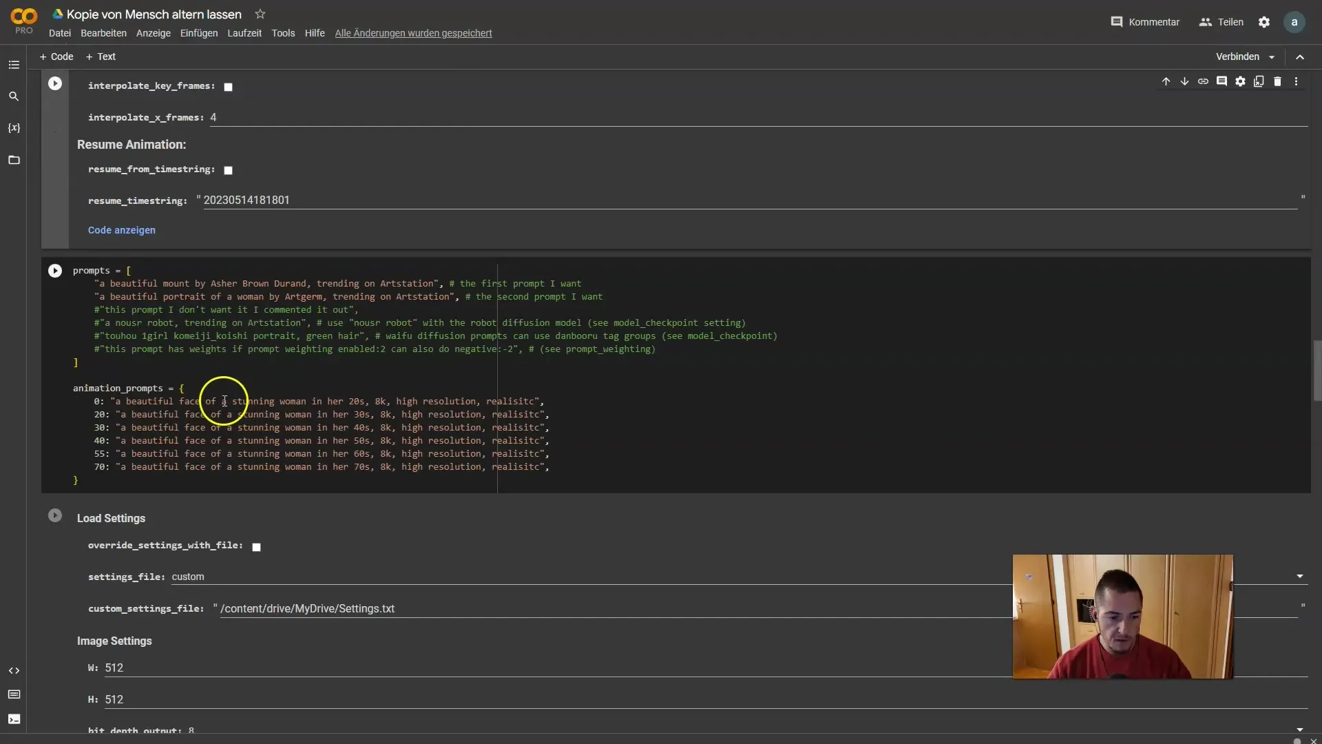 Creative transformations with Deforum Stable Diffusion