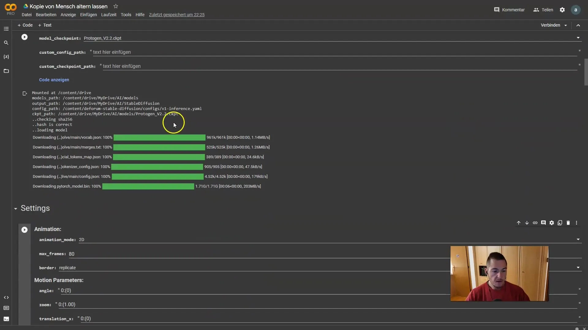 Креативные трансформации с Deforum Stable Diffusion