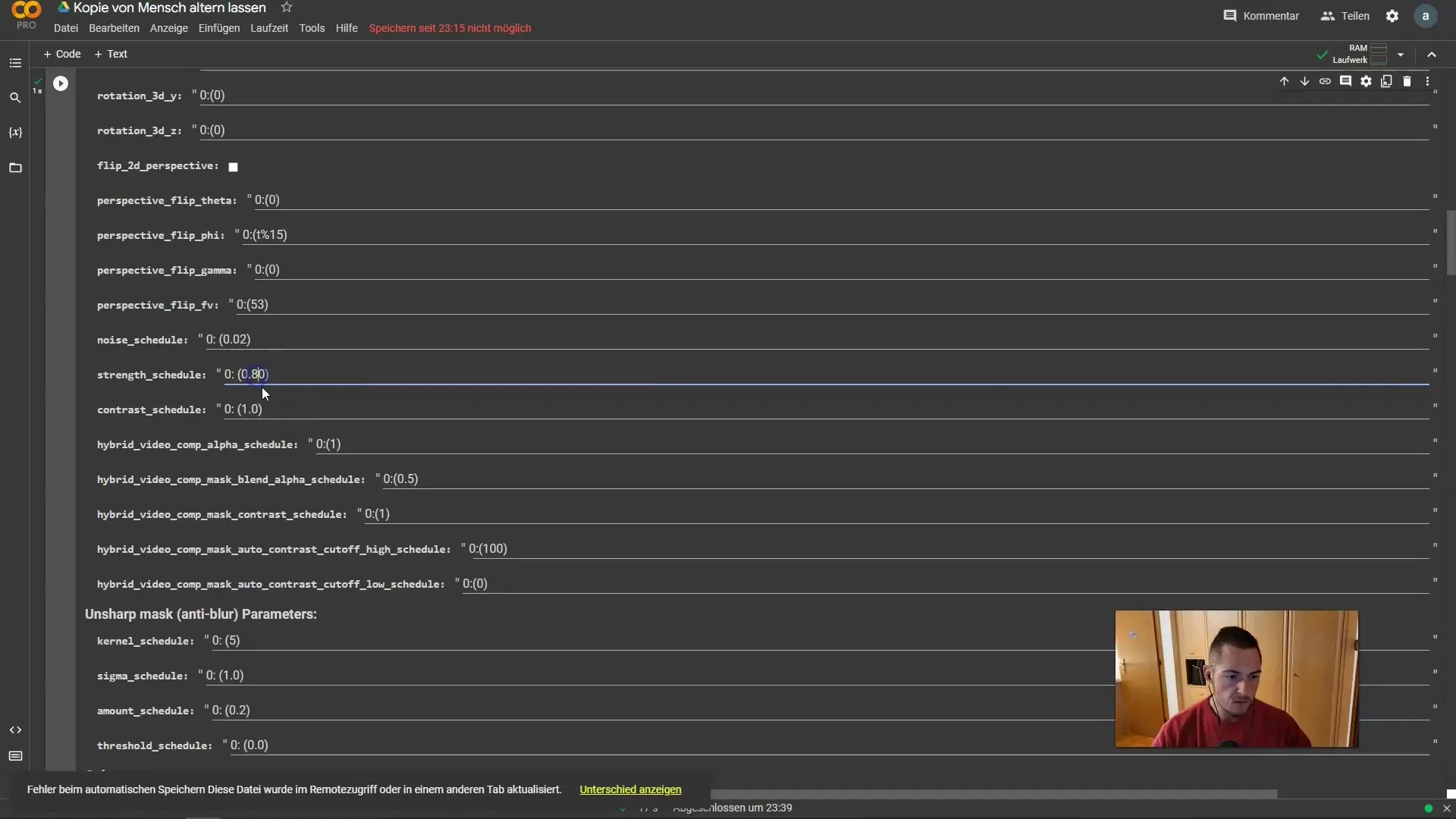 Optimization of video creation with Deforum Stable Diffusion