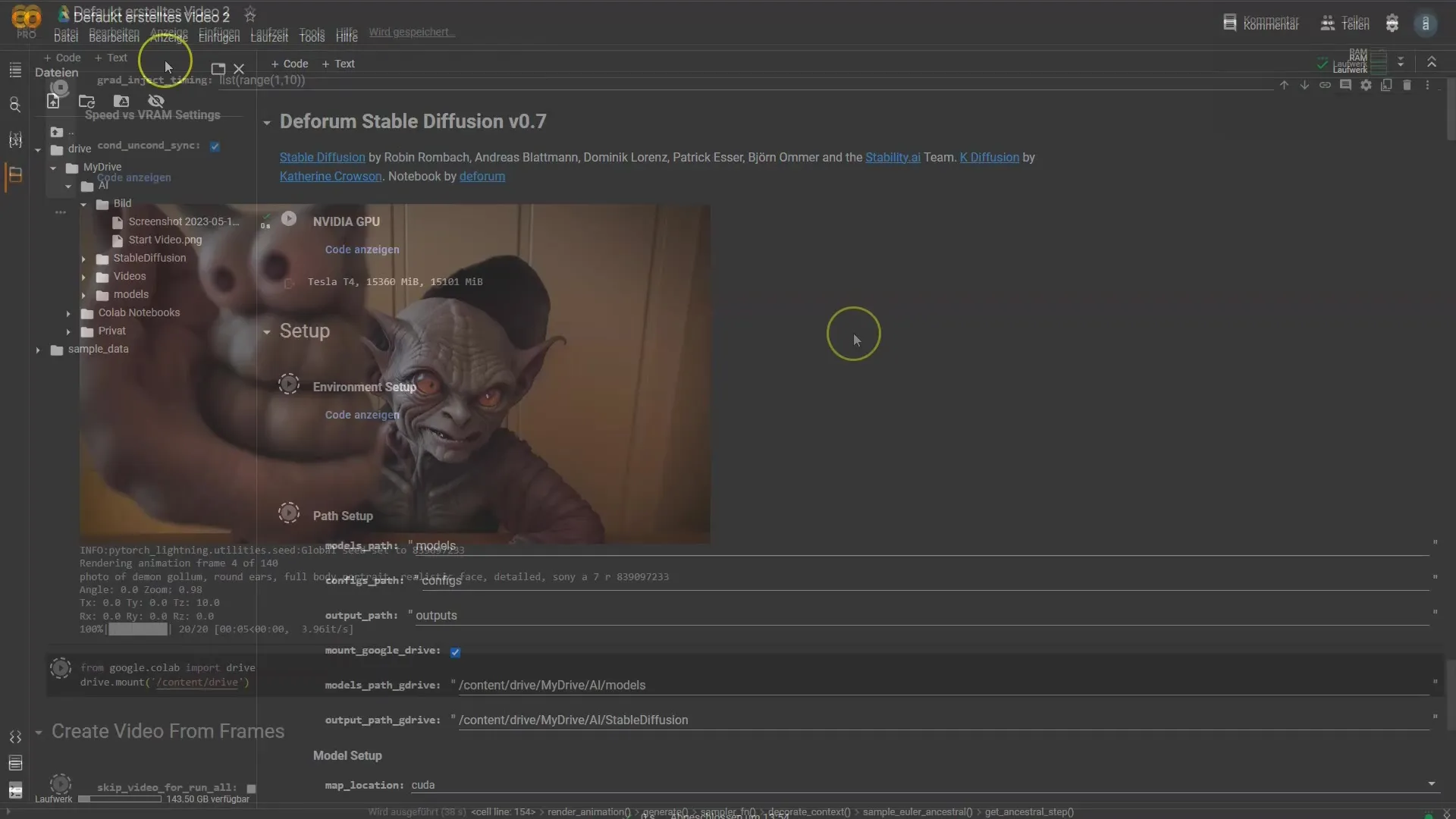 Start with the Deforum Stable Diffusion: Create animations for your own videos