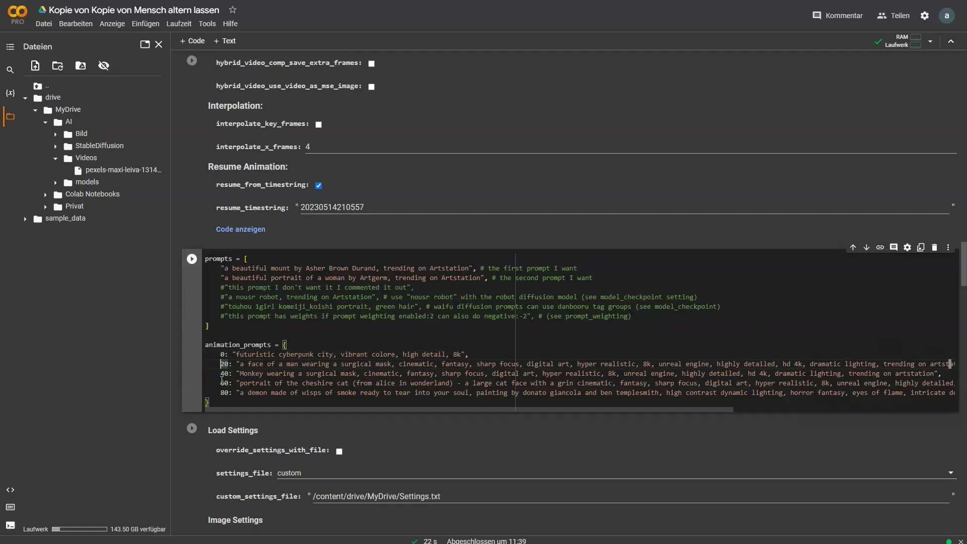 Kreative 2D-Videos mit Deforum Stable Diffusion - Dein Schritt-für-Schritt-Leitfaden