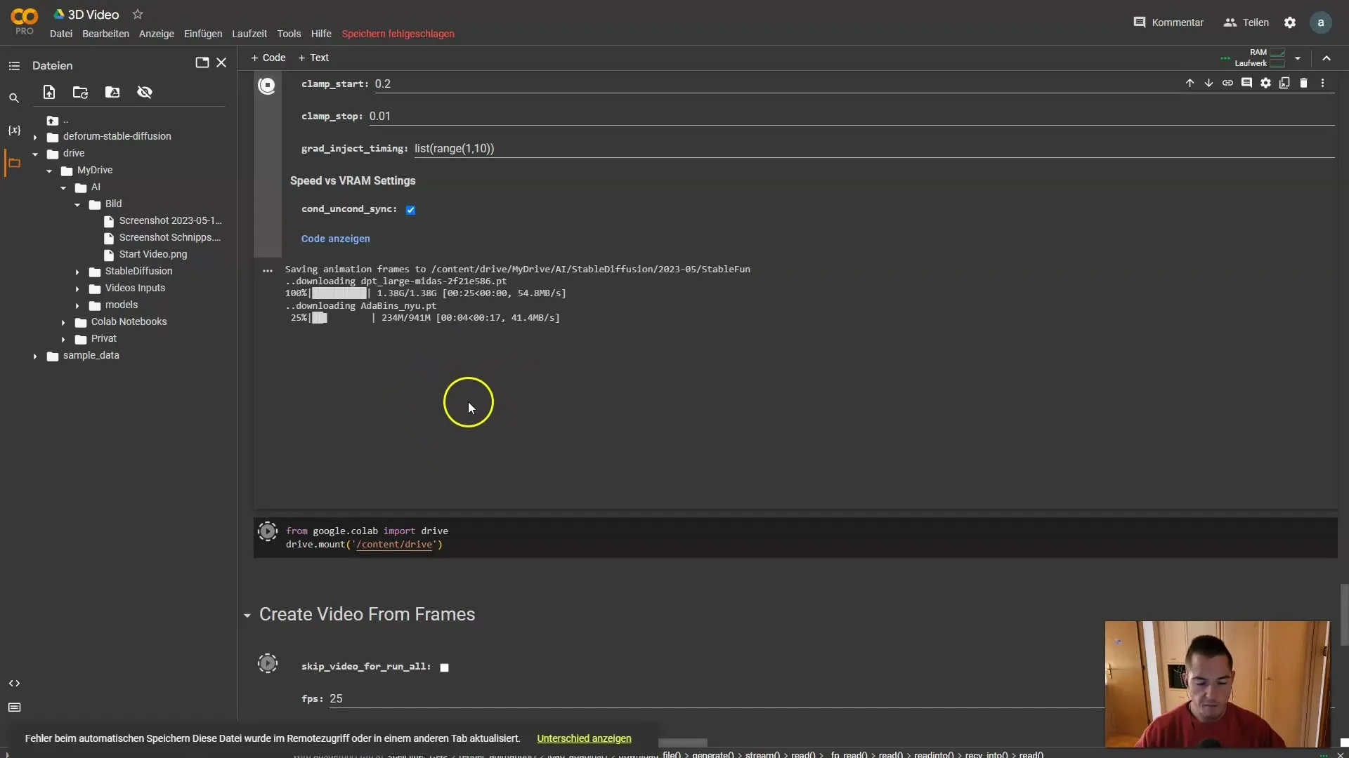 Erstellung von beeindruckenden 3D-Animationen mit Deforum Stable Diffusion