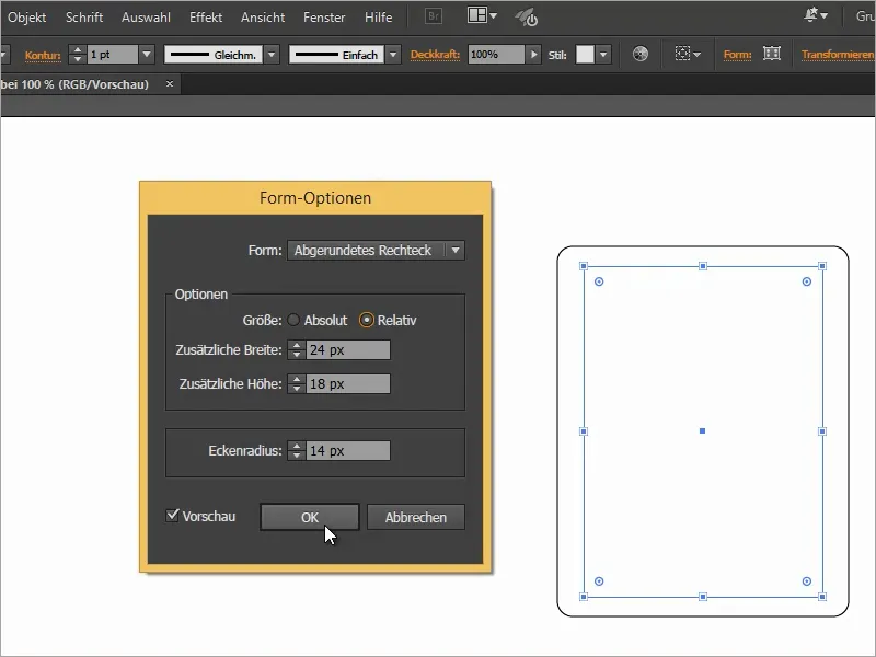 Tips & Trik untuk Adobe Illustrator: Sudut yang dibulatkan - tiga cara