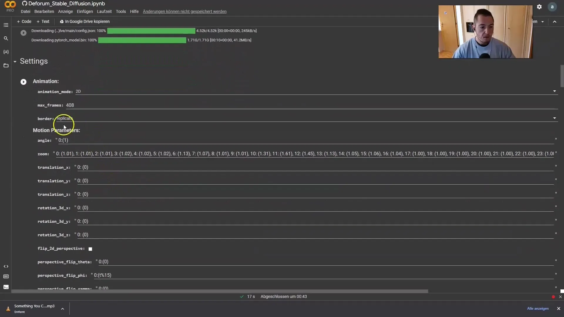 Animation synchronization: Adjust video with music using keyframe generator