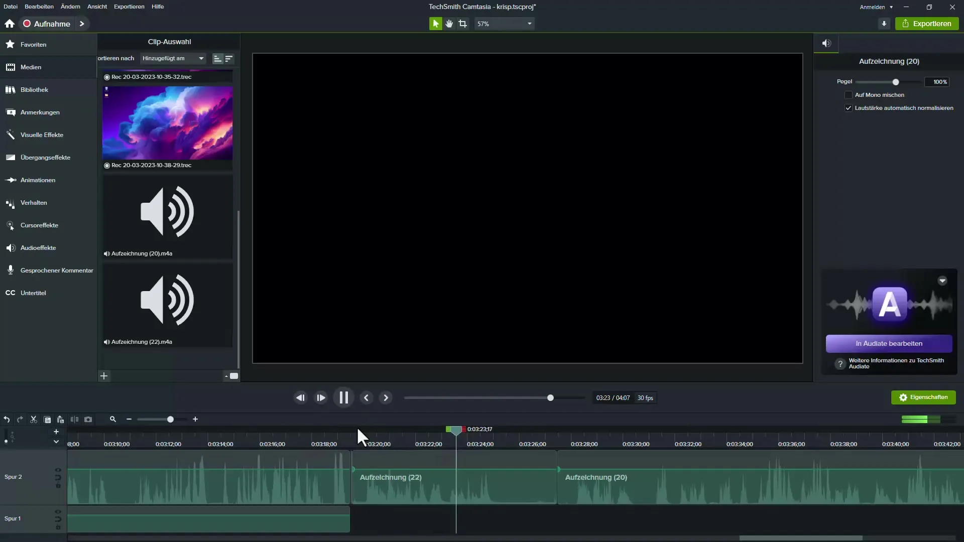 Improve audio recordings with Krisp - step-by-step guide