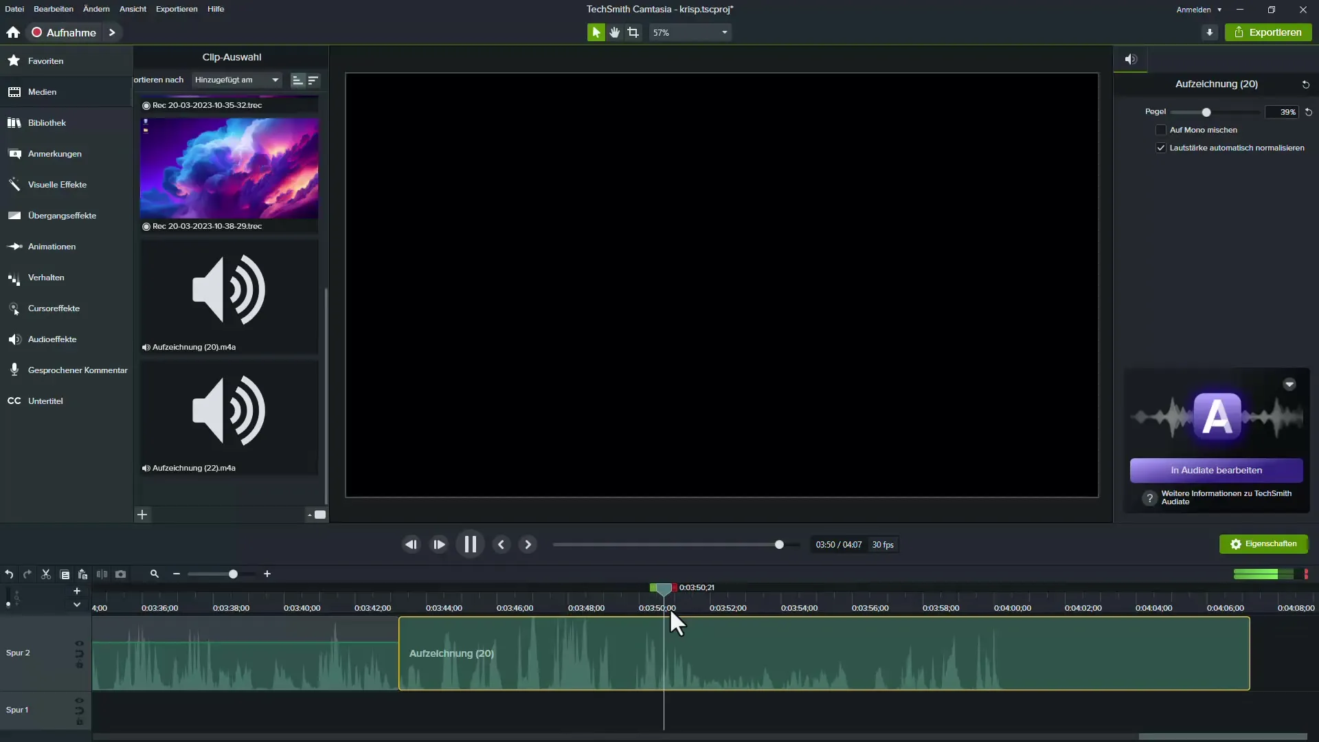 Improve audio recordings with Krisp - Step-by-step guide